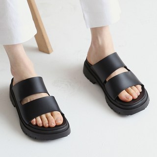리디렉션 남성 6cm 키높이 발편한 쿠션 남성 슬리퍼