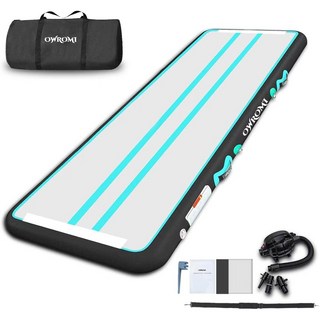 에어 체조매트 구르기 낙법 연습용 체육 높이뛰기 A.300x100x10cm (블루) 1개 상품 이미지