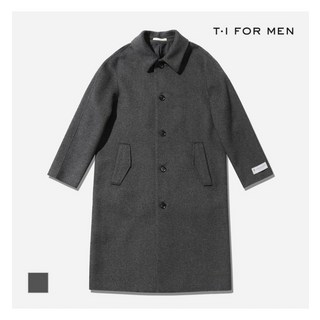 정품1000% 티아이포맨 남성 코트 남자 자켓 브랜드 [T.I FORMEN] TUNED 캐시미어 블렌드 트윌 조직 핸드메이드 발마칸 익스텐드_M238MCT713M