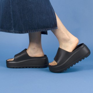 여성 nature sole 스테이폼 6cm 통굽 족저근막염 키높이 사무실 다용도 슬리퍼