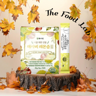 100% 애사비 레몬즙 분말형 3g 15포 스틱형 1일1레몬, 45g