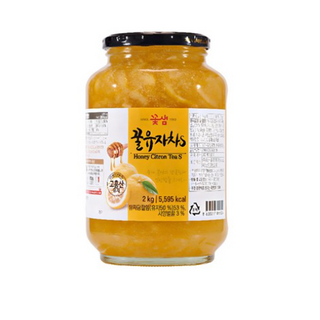 꽃샘 꿀 유자차 S, 2kg, 1개입, 6개