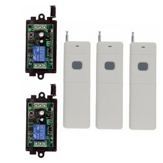 3000M 장거리 DC 9V 12V 24V 1 CH RF 무선 원격 제어 LED 조명 스위치 시스템 315/433 MHz 송신기 + 수신, 1개