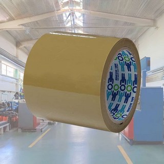 박스 테이프 100MM X 40M 미색 접착력좋은 황색 넓은 강력한 이사짐, 1개