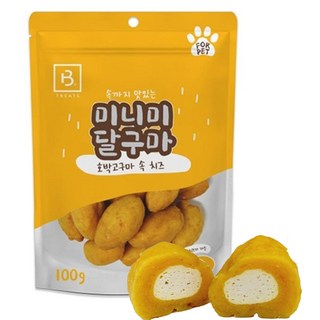치즈포함 강아지용 호박고구마 간식 3개 대형견 최애간식