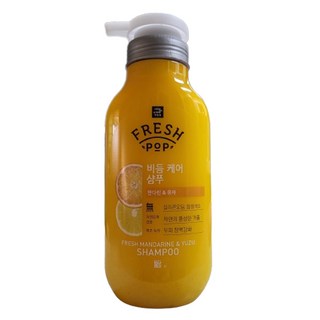 프레시팝 만다린유자 비듬 케어 샴푸 만다린 앤 유자, 500ml, 1개