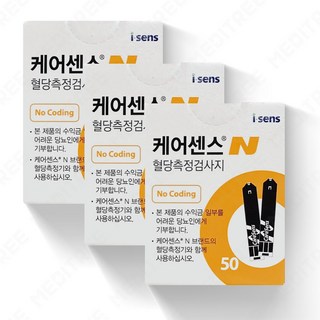 케어센스N 혈당측정검사지, 50개입, 3박스
