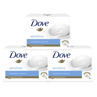 도브 뷰티 크림 바 비누, 90g, 48개 도브비누 10 도브비누 뷰티바 센서티브 90g x3개, 3개
