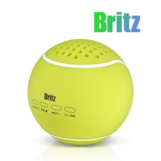브리츠 BZ-MAB17 Tennis Ball 블루투스 스피커 휴대용 테니스공 포터블 TF