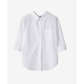 ZOOC 블라우스 백 포인트 면셔츠 여름 데일리