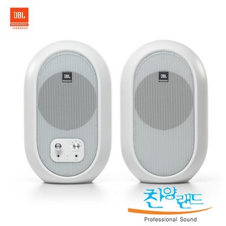 제이비엘 블루투스 모니터 스피커, 104-BTW, 화이트