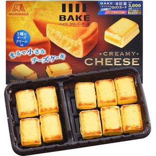 [이라운드몰][5개묶음] 모리나가 제과 베이킹 크림치즈 10개입, 1개, 50g