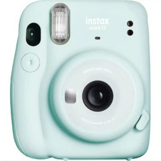 후지 필름 Instax Mini 11 인스턴트 카메라 - 클라우드 그린