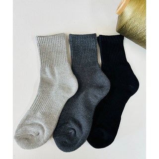 카퍼라이프 항균 구리섬유 맨발 걷기 접지 기능성 어싱 스포츠 양말 6켤레, 블랙2+그레이2+베이지2, 1개 구리양말 11 남성 이중바닥쿠션 구리사 정전기방지 항균양말 발냄새 효과 좋은 스포츠양말 3켤레