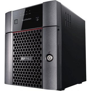 버팔로 테라스테이션 에센셜 4베이 데스크탑 NAS 8TB 4x2TB 포함 HDD 하드 드라이브 25GBE 컴퓨터 네트워크 연결 저장장치 프라이빗 클라우드 저장소 파일 서버, 8 TB, 1) 8 TB, 1개
