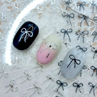 리본네일스티커