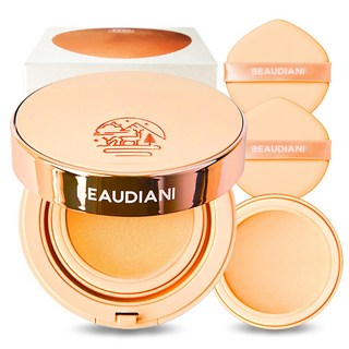 뷰디아니 승무원팩트 면세점 커버력좋은 모공 승무원 고체 물광 광채 파데 커버 쿠션 팩트 파운데이션 묻어나지 않는 커버력좋은 쿠션팩트 쿠션파데 메쉬쿠션 12g, [듀오] 리필포함 커버데일리 2호 1세트, 1개
