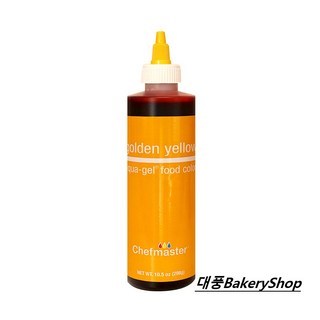 셰프마스터 리쿠아젤 식용색소 골든 옐로우, 298g, 1개