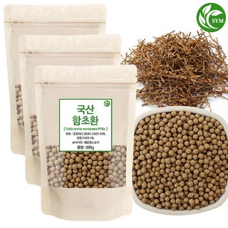 SYM 국산 함초환 & 퉁퉁마디환 500g – 국내산 함초와 퉁퉁마디 사용, 3개 세트 SYM 국산 함초환 & 퉁퉁마디환 500g – 국내산 함초와 퉁퉁마디 사용, 3개 세트