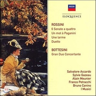 SALVATORE ACCARDO - ROSSINI STRING SONATAS & BOTTESINI GRAN DUO CONCERTANTE