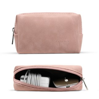 노트북 주변기기 정리 가방 사용 모습