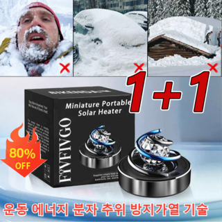 1/1+1독일의 차량용 얼음과 서리 제거기 전자 분자 교란 방동 제설기 차량용방향제, 2개, 실버*1+1, (크리스탈볼 미포함)