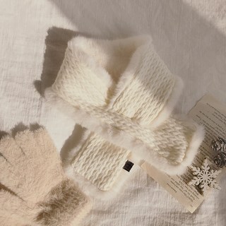 코지 쁘띠 니트 목도리