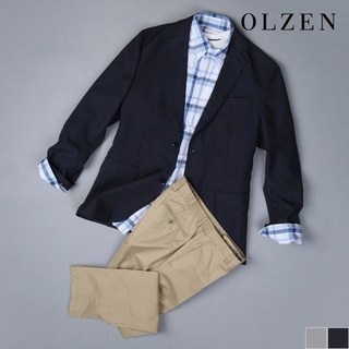 백화점 출고 [올젠] 스탠다드핏 수퍼플렉스 자켓 S (ZOD1KG1311)