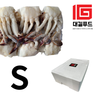 [미쓰리푸드마켓]냉동 절단꽃게 S 1박스 5.4KG 450gX12팩, 450g S, 12개