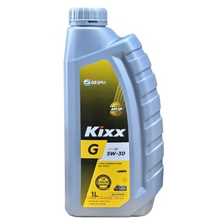 예초기용 4사이클 가솔린 엔진 오일 Kixx G 5W-30 4스트로크 4행정, 1개, 1L