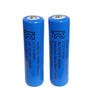 1+1 에코럭키 18650 배터리 1200mAh 안전인증 보호회로, 2개입, 1개