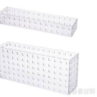 적층가능 반투명 사각수납함