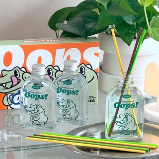 무무네 웁스 디퓨저, 3개, 100ml, 브리지 가든