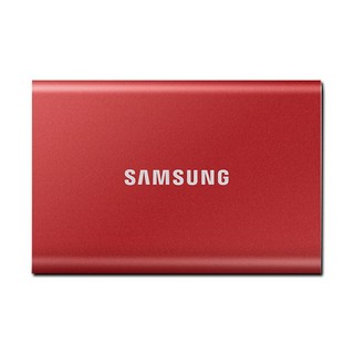 삼성전자 외장SSD T7, 2TB, 메탈릭 레드