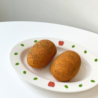[원물 가득 구황작물] 크림치즈 당근빵, 크림치즈 당근빵 15개입, 1개