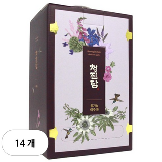 청진담 유기농 여주환 스틱형, 14개, 300g