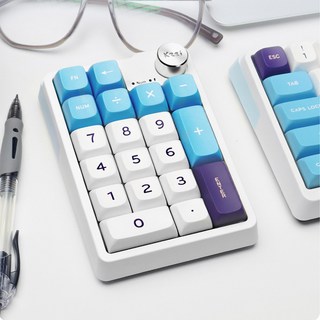 무선 3모드 블루투스 핫스왑 20키 K98 PC 휴대용 숫자 무소음, 블루오션-컨버전스 축