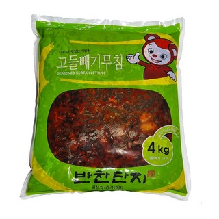 반찬단지 고들빼기 4KG 1개 상품 이미지