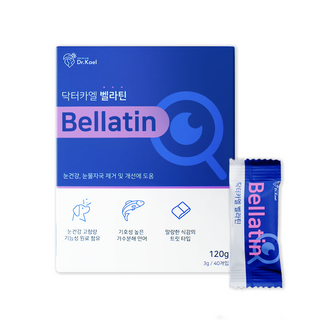 닥터카엘 벨라틴 강아지 영양제 고함량, 1개, 눈물개선/눈건강, 40정