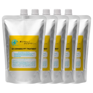 모나리자 이엑스 세라마이드 피피티 헤어 트리트먼트, 1L, 5개