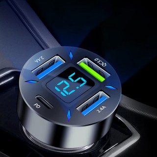 차량용 QC3.0 PD 2A 고속충전 시거잭 차량용고속충전기 QC3.0시거잭 차량스마트폰충전기 충전시거잭 차량용충전기