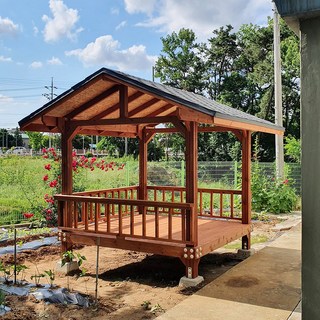 자연쉼터 기본형 도색 원두막 정자