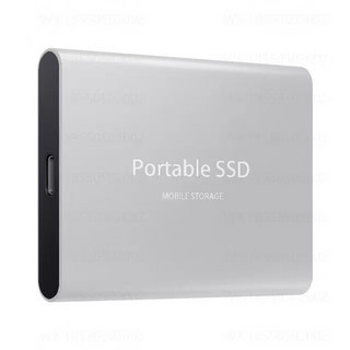 SSD 솔리드 스테이트 이동식 하드 드라이브 USB3.2 실버 외장형 SSD 4t 8t 10t PC 외장 스토리지 컴퓨터 메모리 확장 고속 SSD 휴대용 하드 드라이브 스마트폰호환, sliver, 8TB