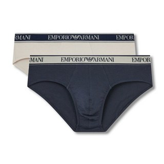 매장정품 엠포리오 아르마니 언더웨어 EMPORIO ARMANI UNDERWEAR 선물포장코어 로고밴드 삼각 브리프세트 0814111039-040 1603750