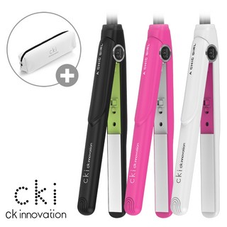 CKI-0704 미니고데기 고데기 휴대용 앞머리 매직기, CKI-0704 화이트, CKI-0704 화이트