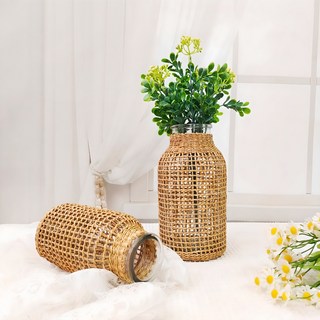 2. 라탄인테리어화병..