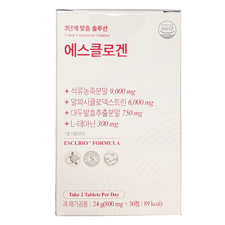 에스클로겐 프리미엄 솔루션, 1개, 30정