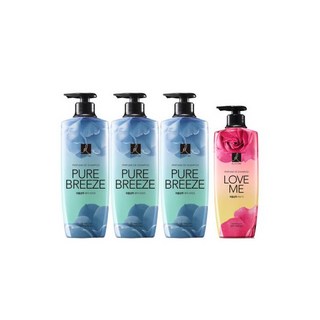 엘라스틴 퍼퓸 러브미 샴푸 600ml 2개+컨디셔너 + 증정) 러브미샴푸 400ml - 추천, 엘라스틴 퍼퓸 퓨어브리즈 샴푸 600ml 3개 + 증정, 2개