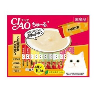 챠오츄르 고양이 버라이어티 짜먹는 간식, 참치, 560g, 1개