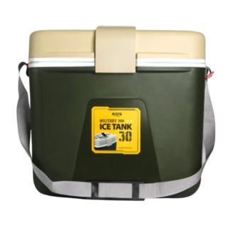 코멕스 캠핑 아이스탱크, 밀리터리 그린, 30L